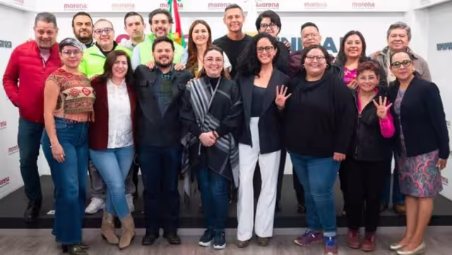 Sebastián Ramírez Mendoza, líder de Morena en la Ciudad de México, dio a conocer a las precandidatas para las alcaldías Azcapotzalco, Coyoacán y Tlalpan