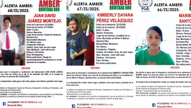 Genera incertidumbre en ciudadanos de Othón P. Blanco la desaparición de tres menores de edad