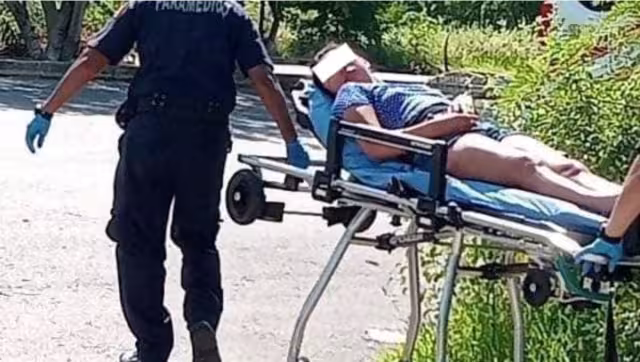 La joven estaba sola cuando sufrió el accidente