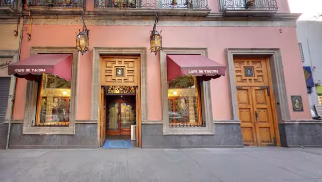 El Café Tacuba fue fundando en 1912