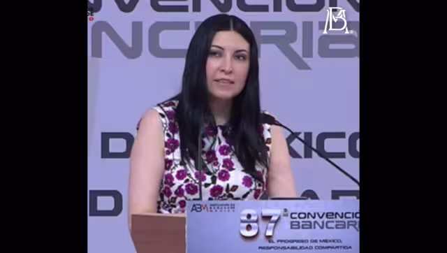 Victoria Rodríguez Ceja, gobernadora del Banco de México, participó en la sesión de clausura de la 87 Convención Bancaria en Acapulco