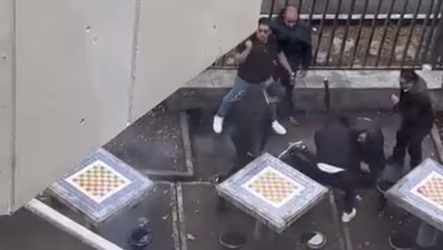 Los cuatro detenidos fueron entregados a la Fiscalía de Coyoacán