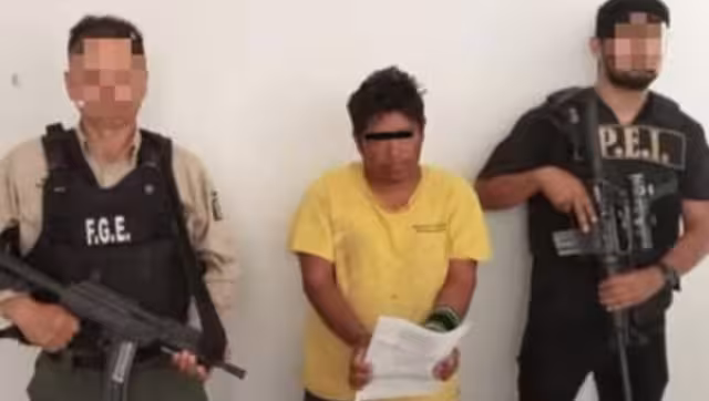 El hombre fue trasladado a Mérida para su proceso legal