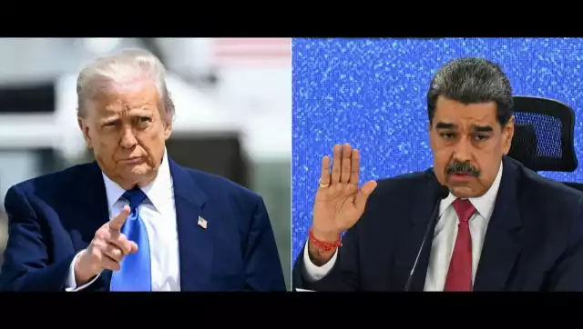 Donald Trump, presidente de Estados Unidos y Nicolás Maduro, presidente de Venezuela