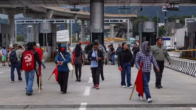 Se espera que el contingente llegue alrededor de las 10:30 horas