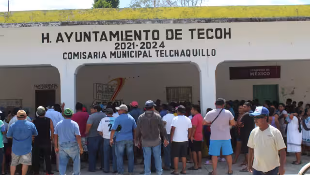 Uno de los ejidatarios comentó que no quieren que sea sólo una obra más y que los dejen a su suerte