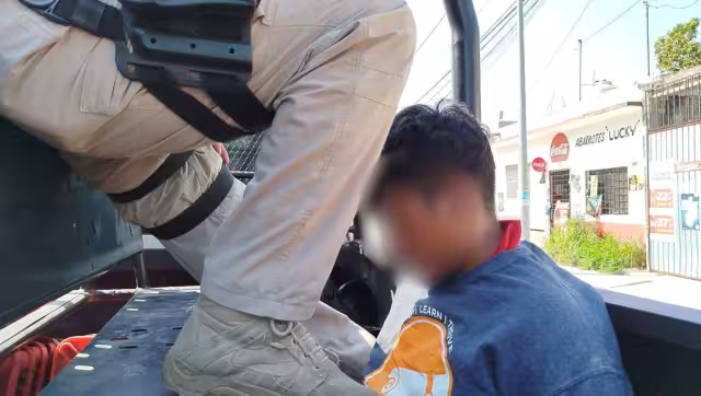 Agentes estatales lograron la captura de dos hombres