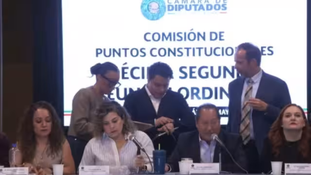 La votación en la Comisión de Puntos Constitucionales mostró una mayoría clara a favor del dictamen,