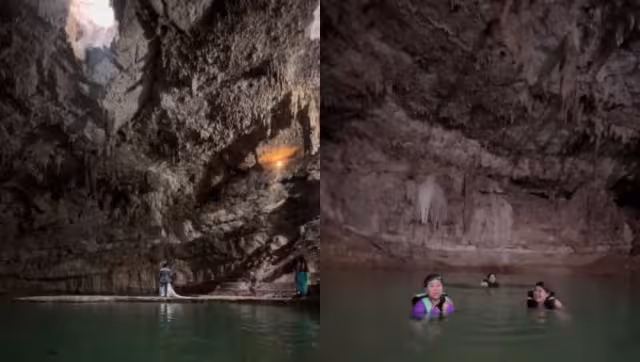 La turista cantó el Ave María a la pareja durante su sesión de fotos