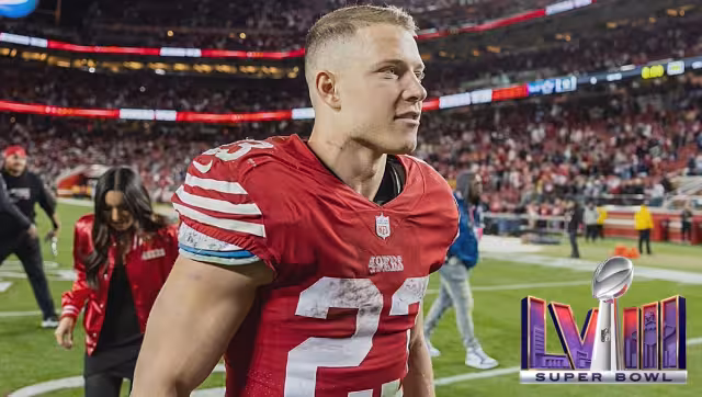 La madre de McCaffrey está casada con el exreceptor de 49ers, Ed McCaffrey, quien ganó el Super Bowl tres veces

