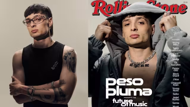 Peso Pluma reluce en Rolling Stone