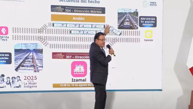 El Director del Tren Maya confirmó que ningún pasajero resultó afectado