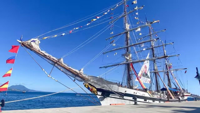 Desde el pasado 12 de abril el buque zarpó de La Guaira, capital del estado La Guaira, Venezuela.