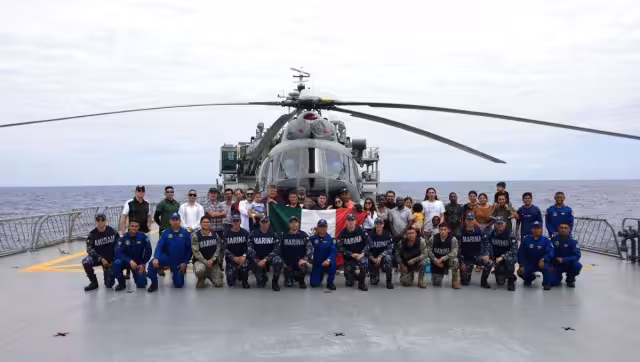 Así fue la vuelta de los mexicanos desde Haití