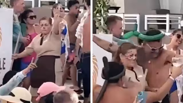 Reconocida por su carisma y alegría, esta trabajadora se ha convertido en la estrella del Hotel Riu Cancún