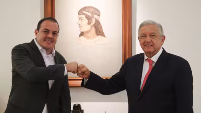 Cuauhtémoc Blanco recibió el espaldarazo de Andrés Manuel López Obrador