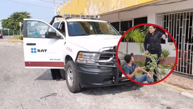 Los involucrados llegaron a un acuerdo y el joven fue trasladado al hospital