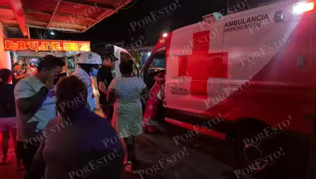 Cruz Roja atiende a lesionados tras enfrentamiento en Francisco Villa