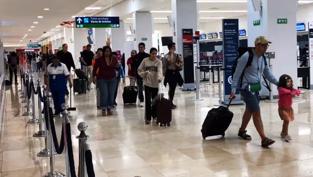 Volaris y Aeroméxico, fueron dos de las aerolíneas que llegaron con anticipación al aeropuerto de Mérida