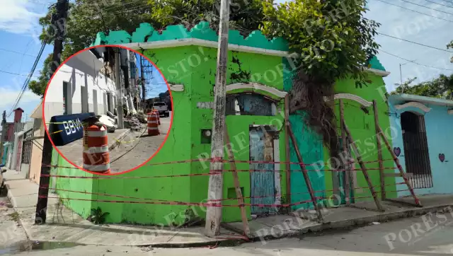 El desplome de la fachada del BBVA en Ciudad del Carmen no dejó víctimas, pero evidenció riesgos estructurales.