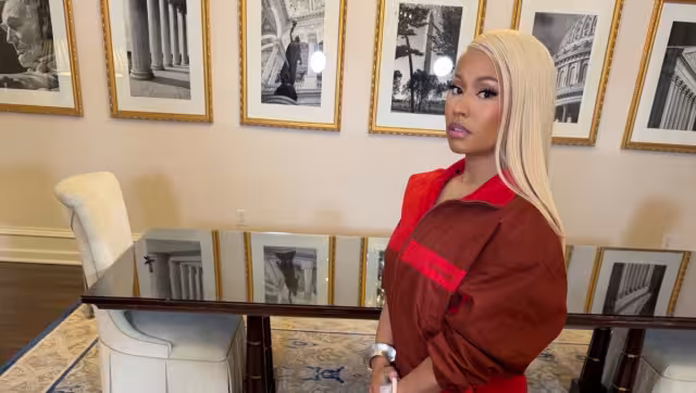 Arrestan a hombre que intentó ingresar a la mansión de Nicki Minaj.