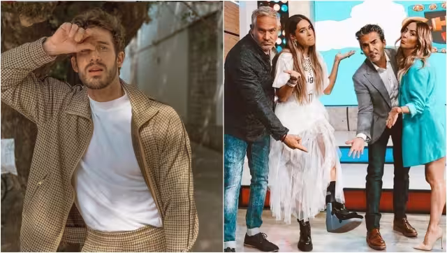 Lambda decidió 'balconear' a su compañera y revelar que estaba esperando un bebé. Foto: Instagram Lambda García y Programa HOY