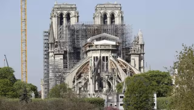 En 2019 se registró un incendio en Notre Dame que daño gravemente su estructura