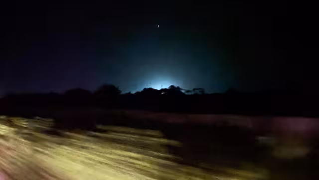 Se desconoce de qué se tratan las luces en la carretera a Dzilam González