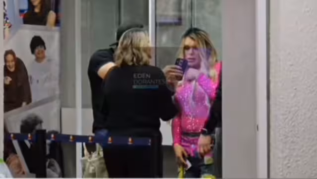 El venezolano se veía ligeramente molesto. Foto: Especial