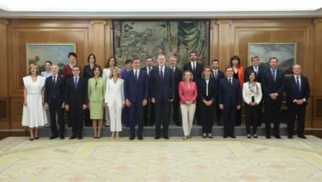 Gabinete en España rindió protesta ante el Rey Felipe VI