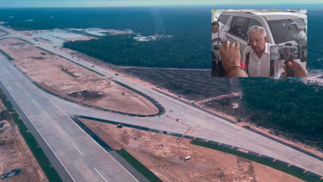 En la gira de supervisión que realiza maquinalmente por Quintana Roo, el Presidente de la República se mostró confiado en el progreso que llevan los trabajos.