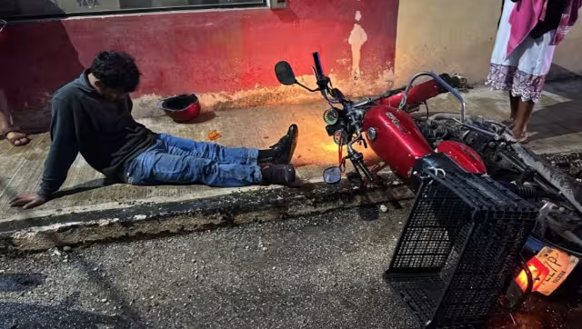 El joven se negó a ir a un hospital a pesar de los golpes que recibió