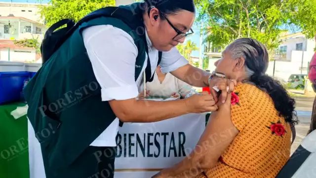 Influenza lidera vacunación invernal en Ciudad del Carmen con casi 78% de avance