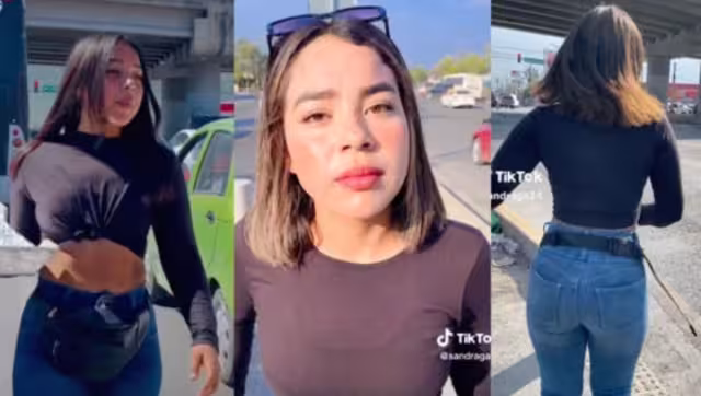 Vendedora de postres en semáforo se roba los suspiros de los conductores