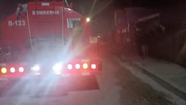 La motocicleta quedó en pérdida total