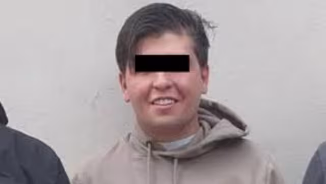 En su ingreso al penal de Barrientos Fofo Márquez sonreía ante las preguntas del personal de la Fiscalía del Estado de México