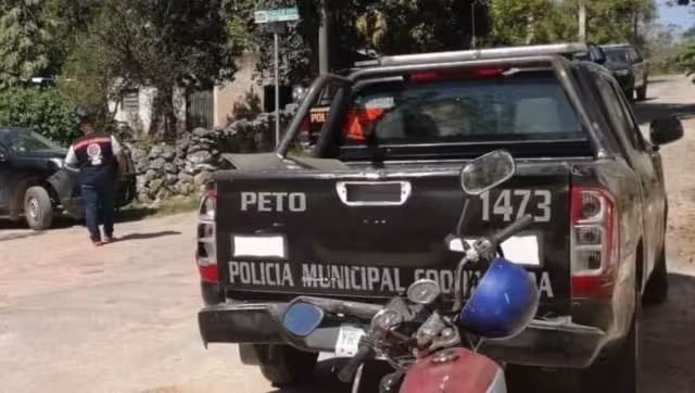 El hombre fue amarrado y entregado a la policía por robar en casas de Peto