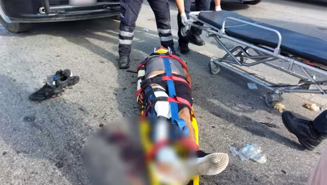 Ambos involucrados terminaron en el Hospital General “Jesús Kumate Rodríguez”.