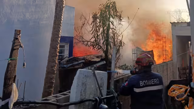 El sur de Mérida vive momentos de tragedia tras incendio que arrasó hogares en Dzununcán