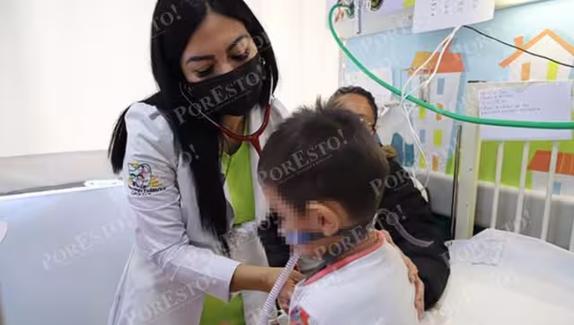 Niños menores de tres años, los más afectados por neumonías en temporada invernal