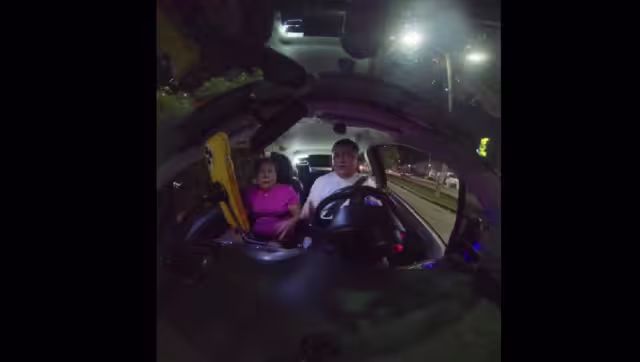 El taxista compartió el video que ya ha generado miles de comentarios