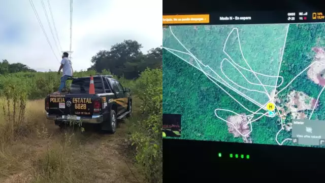 Se recorren brechas, zonas de maleza, ranchos y tramos carreteros de la región