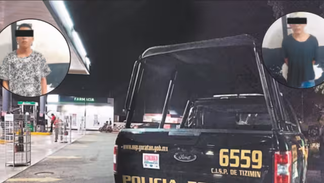 Los hombre fueron identificados gracias a las cámaras de seguridad