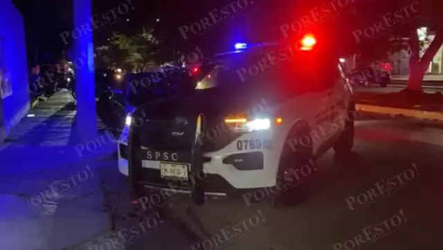 FGECAM asegura a motociclista con presunta droga sintética en avenida CTM