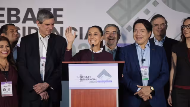 Claudia Sheinbaum en el segundo debate presidencial