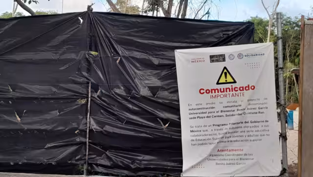 De momento, se puede ver que el predio ha sido limpiado de vegetación. El edificio tendrá la capacidad para albergar a los 174 estudiantes