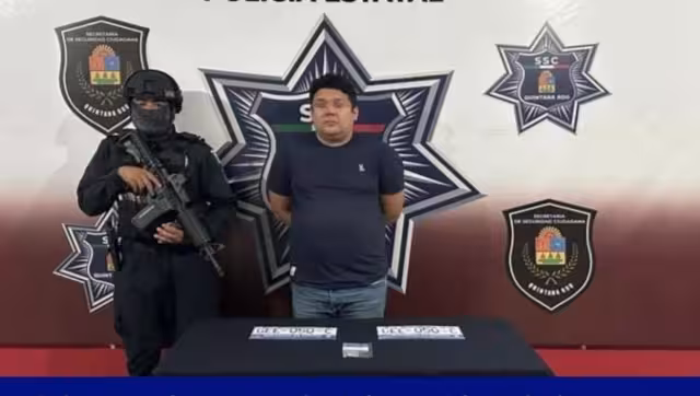 Detectaron al conductor al manejar en sentido contrario.