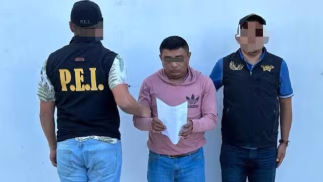 El hombre fue puesto a disposición de un Juez para su proceso legal