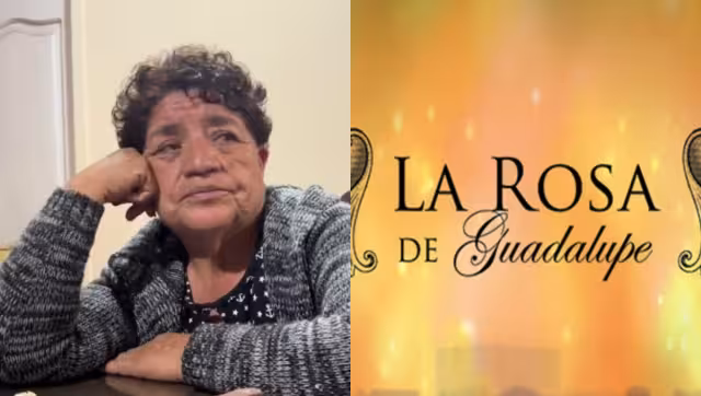 La abuelita creyó que ya no podría ver La Rosa de Guadalupe desde Ecuador