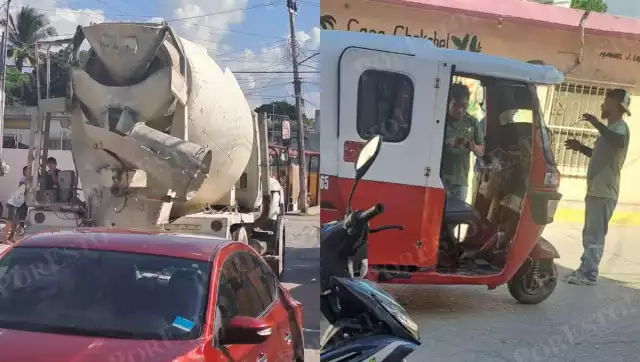 El accidente ocurrió porque los espejos del camión no daban visibilidad del vehículo ligero que estaba justo detrás.